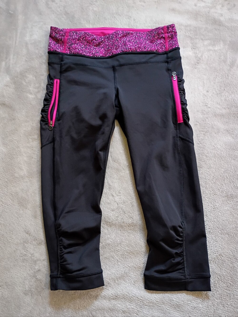 Lululemon Athletica Passion Crop 3 Leggings Tights 4